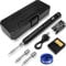 diymore Akku Lötkolben Set, USB Kabelloses Lötkolben Set, Temperatur einstellbar 200-450 °C, mit 3 Lötspitzen für Elektronikreparatur, Schmuckherstellung, DIY-Projekte