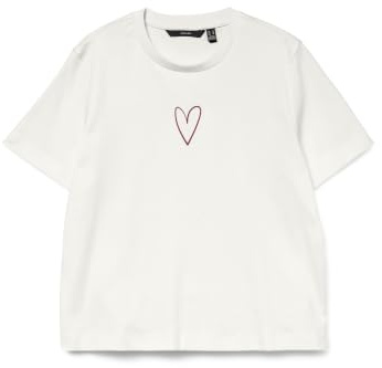 VERO MODA Vmsara Mette Ss Top Box JRS Noos
