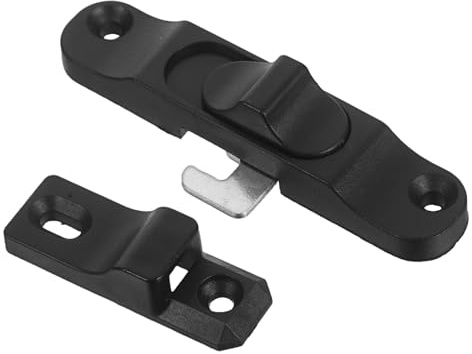 WHAMVOX Verrou De Porte Coulissante En Verre Serrure De Porte Moustiquaire De Patio Serrure De Châssis De Fenêtre Coulissante De Remplacement De Fenêtre