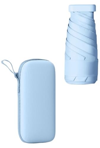 Bosiyrggrl Capsule Umbrella for Sunny & Portable Sunscreen & UV Protection Mini Ultra-Light Parasol