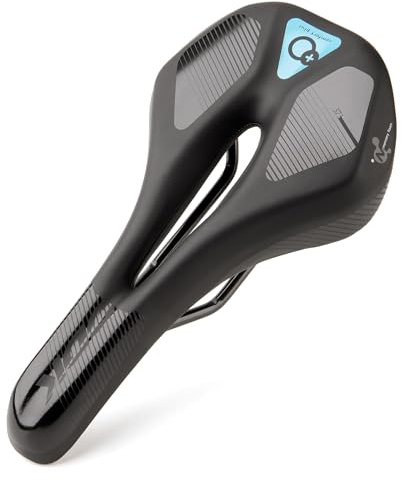 DDK Comfort Plus Bicycle Saddle – Memory Foam Comfort Bike Seat – Pressure-Relieving & Shock-Absorbing Bicycle seat – Comfortable, Soft-Padded Saddle for Men & Women (MTB)