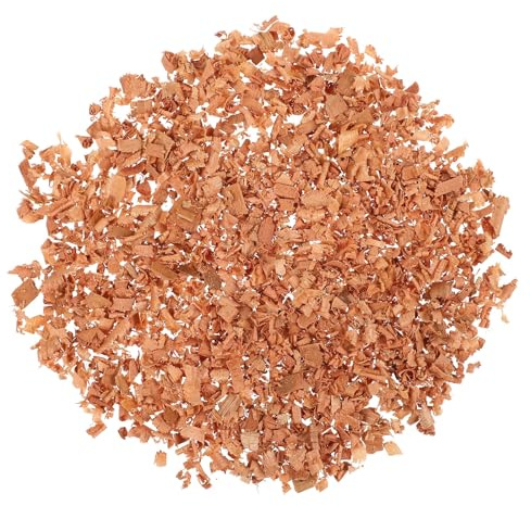 GARVALON Zedernholzspäne für Zigarrenhumidor Natürlicher Zedernholzduft Schützend gegen Motten und Feuchtigkeit Aromatische Zedernchips für Schrank und Zigarrenkisten Wiederauffrischbar