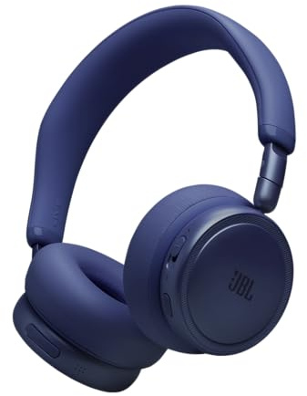 JBL Live 680NC Kabellose On‑Ear‑Kopfhörer mit Noise Cancelling, Blau | Bluetooth 6.0, Personalisierbar mit der JBL Headphones App, bis zu 80 Stunden, Spatial Sound und Hi-Res Audio