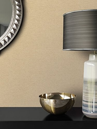 Tapete Edel Vliestapete Uni Braun Beige, schöne, moderne, edle Tapete im Grafik Design, moderne 3D Optik für Wohnzimmer, Schlafzimmer, Flur oder Küche inkl. Newroom Tapezier Profibroschüre