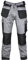 GRS Multi Pockets Mens Combat Cargo Work Trousers with Knee Pad Pockets, Grey, 34 Waist - Short