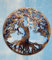 MetalArtWallDecor Arbre de Vie, la Chaleur de Couleur 59,7 cm Décoration Murale en métal