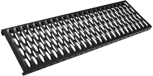 Laufrost 40-150cm Dachtritt Steigtritt Kaminpodest Laufrost verschieden Größe verfügbar Farbe Schwarz (0,6M)