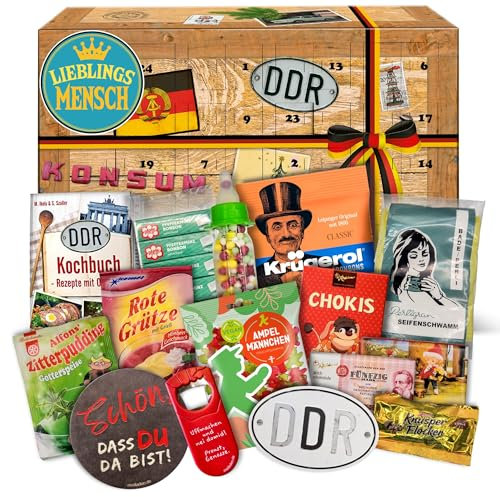 Lieblingsmensch - Weihnachtskalender - Adventskalender Nostalgie Süßigkeiten 2024 2025