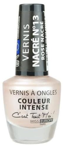 Vernis NACRÉ - N°12 Ivoire - Miss europe