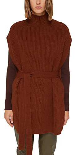 ESPRIT Damen 091EA1Q312 Mode-Schal, 220/RUST Brown, S