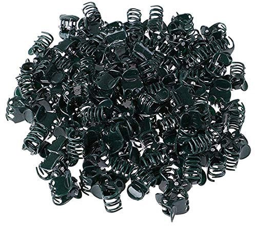 100 Pcs Orchid Clips Plant Support Clips Garden Clips for Supporting Stems Vines