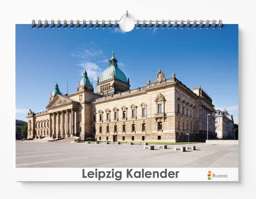 Huurdies ® - Deutsche Städte Geburtstagskalender - 35x24cm - Wandkalender -. (Leipzig)