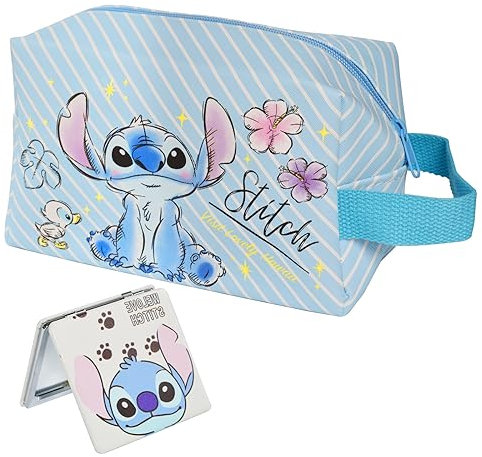 ENENSET Kitty Reise-Kosmetiktasche, große Kapazität, Cartoon-Kosmetiktasche, Make-up-Tasche mit Reißverschluss, PU-Reise-Kulturbeutel, Make-up-Zubehör, Organizer, Faltbare Aufbewahrungstasche,