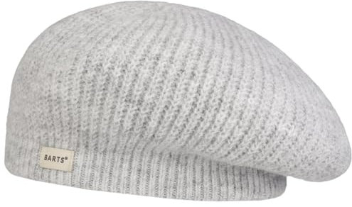 Barts Inaru Damenbaske Baske Baskenmütze Strickbaske Winterbaske Damen - Winter Herbst-Winter - One Size hellgrau