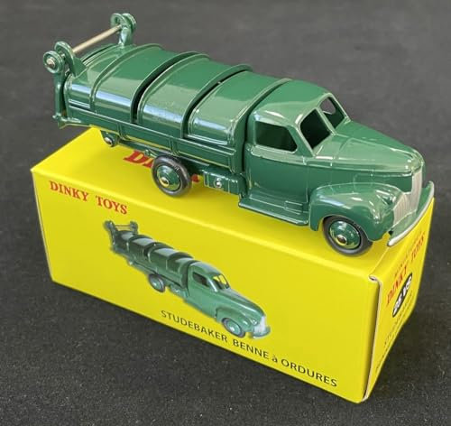 MAG NT25VS Studebaker Bin lorry Green (25VS) Atlas reproduced 'Dinky' Diecast Model Replica