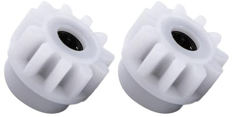 LARUISEE Confezione da 2 componenti per mocio, cuscinetto a pedale per pignone, accessorio di ricambio per ruote girevoli e scope, accessori per ingranaggi rotanti