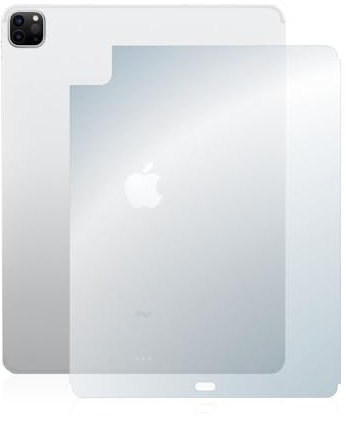 BROTECT Schutzglas für Apple iPad 12.9 Pro WiFi 2021 (Rückseite, 5. Gen.) Schutzfolie Made in Germany Panzer Folie Glas Displayschutz [ 9H, Anti-Fingerprint]