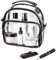 Neceser Viaje Transparente Mujer, Bolsa Impermeable Viaje Necessaire, Gran Capacidad Bolso de Aseo con 2 Capas, Toiletry Bag Gadgets de Viaje