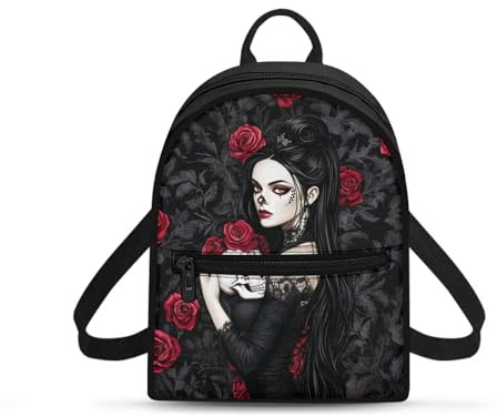 COEQINE Kleiner Rucksack für Damen, Mini-Tagesrucksack, tragbare Damen-Schultertasche für den täglichen College-Shopping