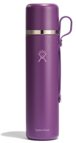 Hydro Flask 36 Oz Hot Flask and Cup Beachplum Purple