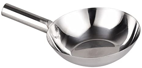 GALPADA Mestolo da Cucina in Acciaio Inossidabile Manico Ergonomico Mestolo per Addensato e Resistente Cucchiaio Ristorante e