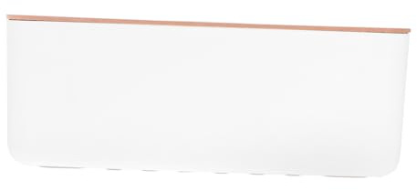 Uonlytech Round Holed Cable Storage Box Power Line Manager Cable Wire Case Organizer for Chargers and Socket Extension Hider Neat Wire Protection for Workspaces and Gaming Areas