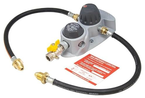 CALOR Gas Brand Propane 2 Cylinder auto Changeover kit with Over Pressure Shut Off Fitted