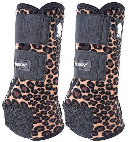 Classic Equine Legacy2 Stützstiefel, vorne, Gepard, Größe M