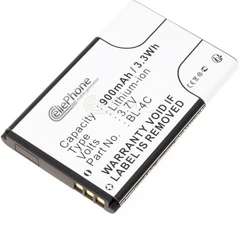 cellePhone Akku Li-Ion kompatibel mit Simvalley XL-901 Easy 5 Plus - Hagenuk E50 (Ersatz für PX-3371-91)