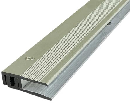 ufitec® Profi Smart Profilsystem für Vinylböden - geeignet für Belagshöhen von 5-9 mm - ALU eloxiert - Gold Hell - (Abschlußprofil - Länge: 270 cm, Gold Hell)