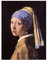 Kunstdruck Poster - Jan Vermeer Das Mädchen mit dem Perlenohrgehänge 40x60 cm ca. A2 - Alte Meister Bild ohne Rahmen