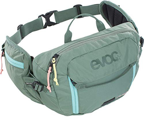 evoc Unisex Hip Pack 3l + 1,5l Bladder Hip Packs, olive, Einheitsgröße