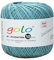 golo Baumwoll-Häkelgarn-Knäuel, Größe 10, Baumwoll-Strickgarn, Garn zum Häkeln, Porzellan, Blau 611