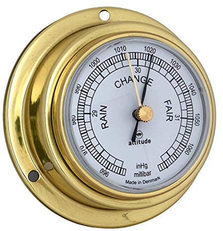 DELITE Altitude Schiffsbarometer 95mm 842b