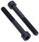 Zylinder Hex Kopfschrauben M12X80 (Packung mit 2 Stück) Stahlsorte 10.9 Hexagon Steckdose Inbusschlüssel Schraube Faden Verbindungselemente Zylindrisch Schwerlast Zertifizierter DIN912 (12mm x 80mm)