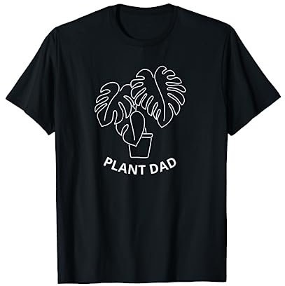 Plant Dad Lustige Monstera-Pflanzen und Vatertagspflanzen T-Shirt