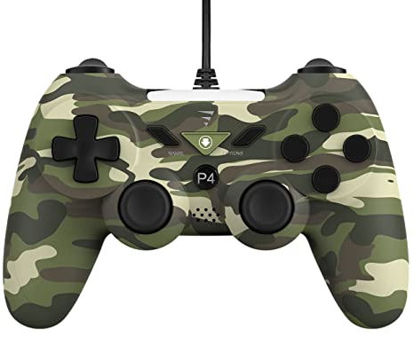 Mando con Cable Voltedge CX40 Verde Camuflaje PS4
