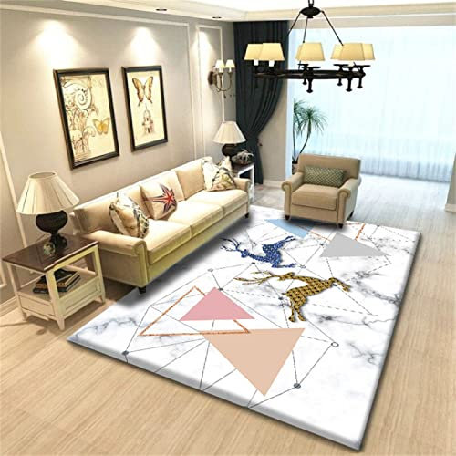 Teppich Lang weiß Teppich flach gewebt Bad Matte Wohnzimmer Couchtisch Schlafzimmer Sofa Kissen Tisch Stuhl Teppich 160X230CM Teppich für Balkon kinderzimmer teppiche