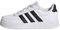 adidas Breaknet Lifestyle Court Lace Shoes Tennisschuhe, Cloud White/Core Black/Core Black, 28 EU