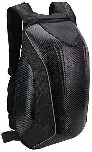 BSTCAR Reiten Rucksack große Kapazität wasserdicht Hartschalen-Rucksack Outdoor-Reisen Camping Radfahren (rote Markierung)