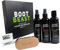 Boot Beast - 5 In 1 Boot/ Trainer Care Sport Gift Set - Cleaner, Deodouriser, Stain and water protector + Brush and Towel. Perfect for muddy and wet sports