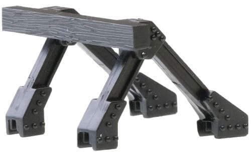 Roco Prellbock mit Holzbohle | 2 Stück | Bausatz Spur TT #4081750