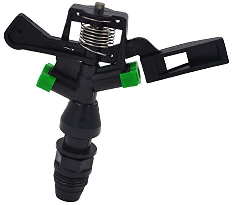 Irrigatore for prato inglese Irrigatore a 360 gradi Irrigazione Erba Prato Cortile e giardino Ala verde Uncontrol