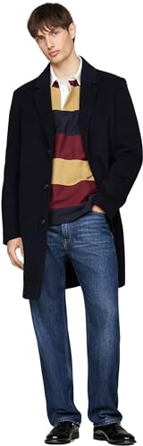 Tommy Hilfiger Herren Mantel Mix Coat Einreihig