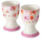 mucHome 2er Set Eierbecher Rosella Floral Blumenmuster ca. 7cm