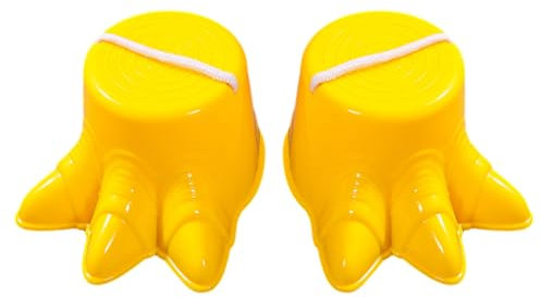 Paodduk Stelzen für Kinder,Stelzen für Kinder,2 Stück aktives Kinderspielzeug, Kinder-Laufstelzen-Spielzeug | Klassisches Picknick-Spielset mit Dinosaurier-Fußform, balancierenden Stelzen für