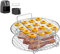 Air Fryer Rack,SHUOMAO 7.8inch 304 Stainless Steel Double-Layer Dehydrator Rack Grill Rack Air Fryer Accessories for Ninja,Cosori,Tower,Phillips and 4.8L-6.6L/4.2QT-5.8QT Air Fryer,Oven