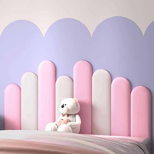 YWQJL Wandkissen Bett Selbstklebend Leder Polsterpaneel Wandkissen Abnehmbar Schutzplatte, 3D Selbstklebend 3,5cm Wandaufkleber Paneele Wand(10,150cm)