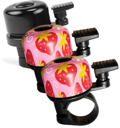 klingel Fahrrad 3 PCS fahrradklingel Kinder fahrradklingel Kinder mädchen Jungen Erwachsene 120 dB Laute Mini-Fahrradklingel geeignet für Fahrräder Roller Dreiräder Laufräder