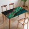 Morbuy Rechteckige Drucken Elastische Tischdecke, Rechteckig Tischdecke mit Gummizug Spanntischdecke Gartentischdecke für Outdoor Picknick Camping Partys (Marmormuster 8,140x80cm)